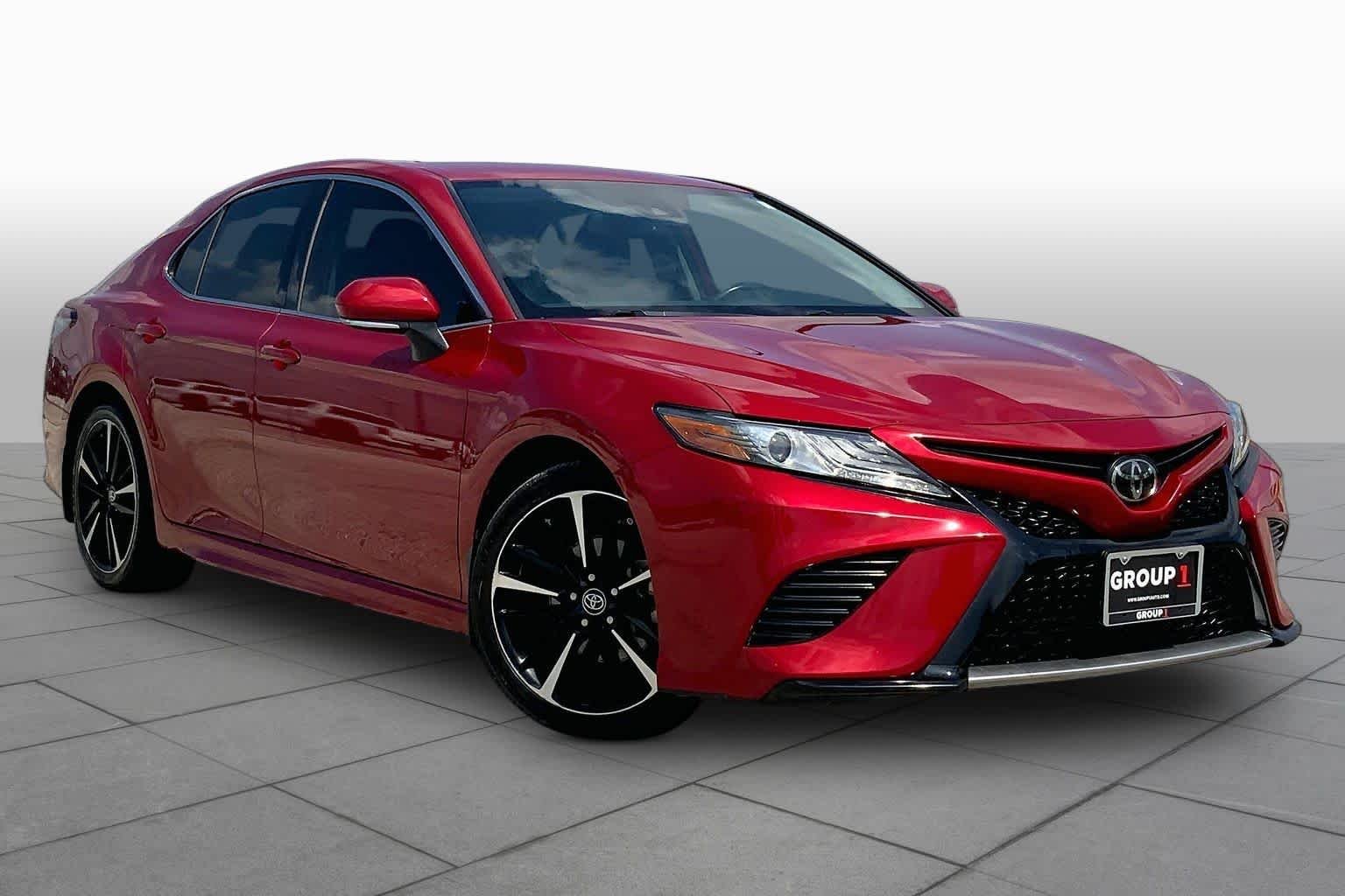 Used 2019 Supersonic Red Toyota XSE image 3