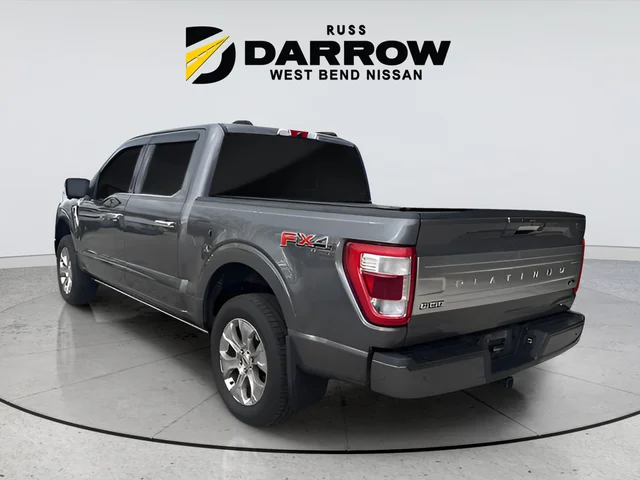 Used 2021 Gray Ford Platinum image 3