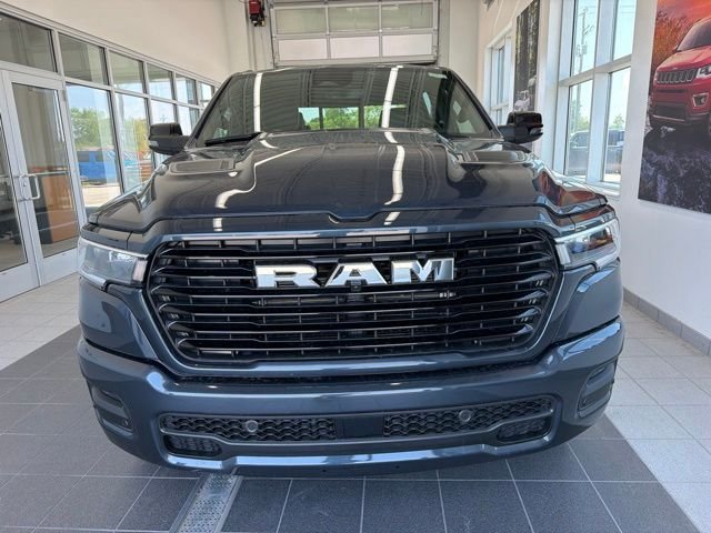 New 2026 Forged Blue Metallic Exterior Paint RAM Laramie image 2