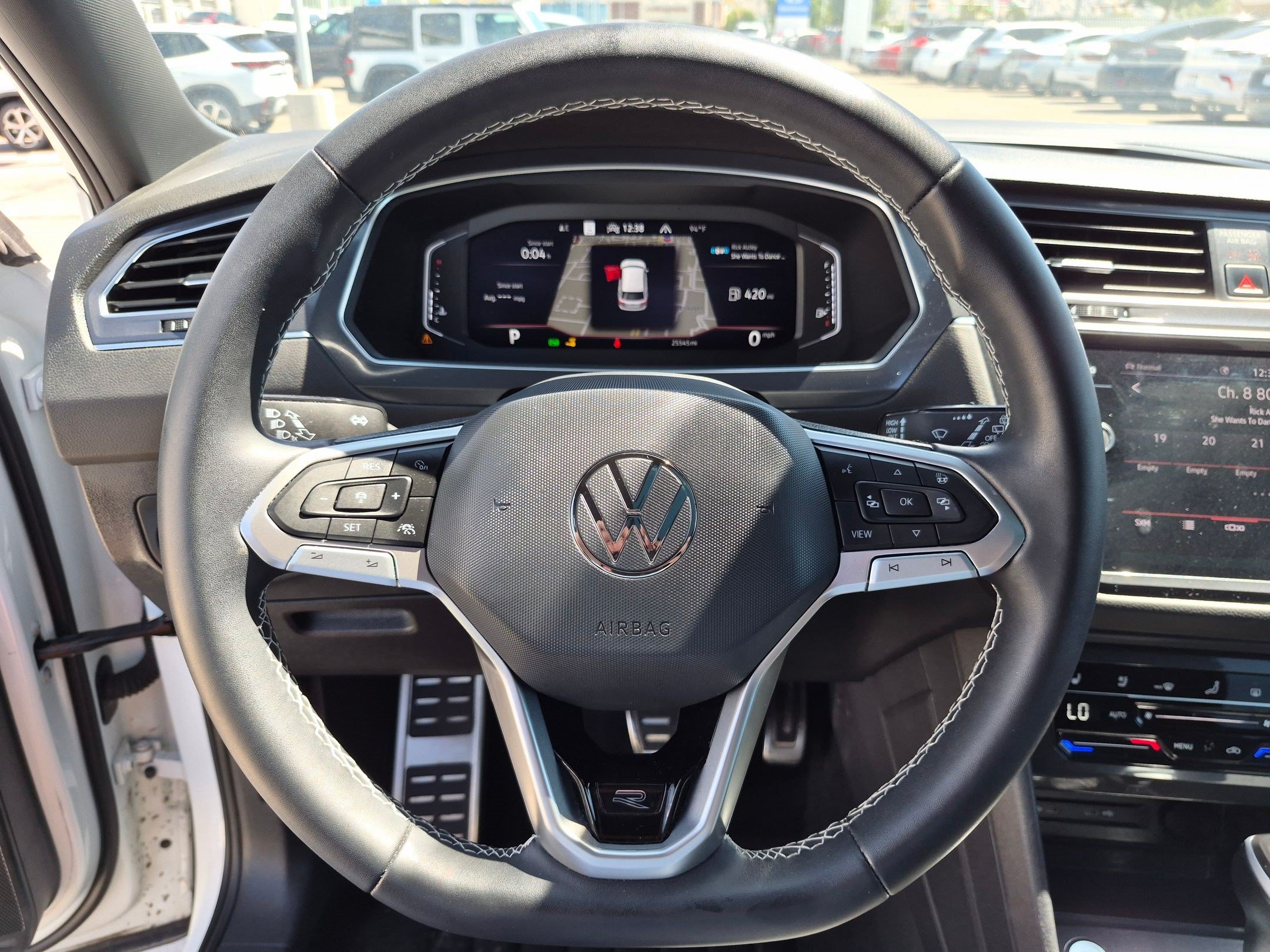 Certified Used 2023 Opal White Volkswagen SEL R-Line image 18