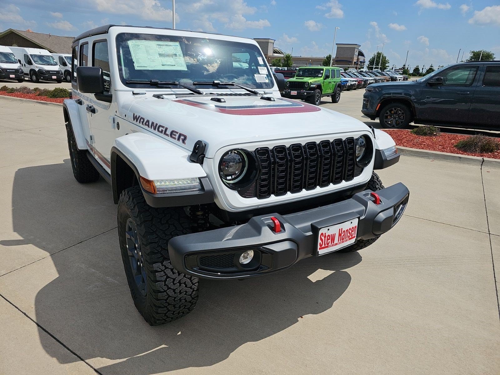 New 2026 Bright White Clearcoat Jeep America 250 image 7