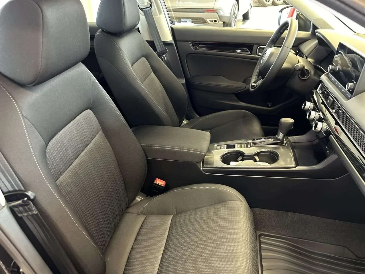 Used 2024 Crystal Black Pearl Honda Sedan EX CVT Certified Pre-Owned   No Accident   L image 32