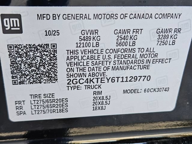 New 2026 Black Chevrolet LT image 16