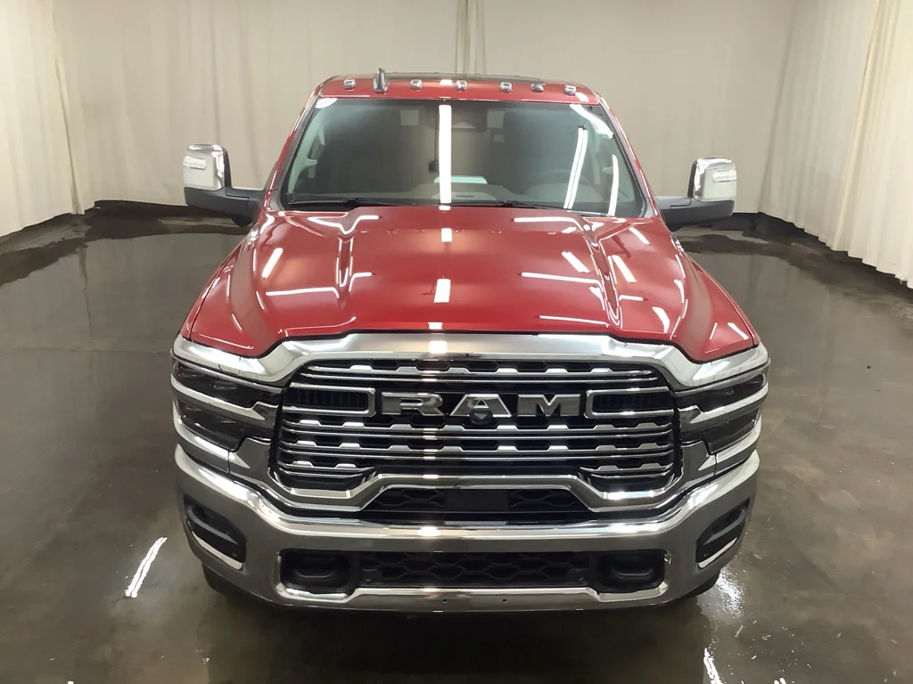 New 2026 Molten Red Pearl-Coat Exterior Paint RAM Longhorn image 2