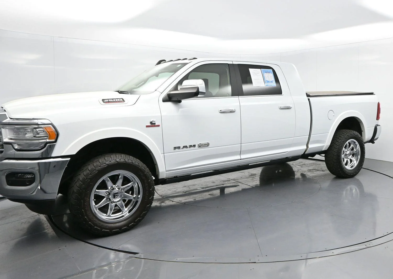 Used 2022 Bright White Clearcoat Ram Longhorn image 3