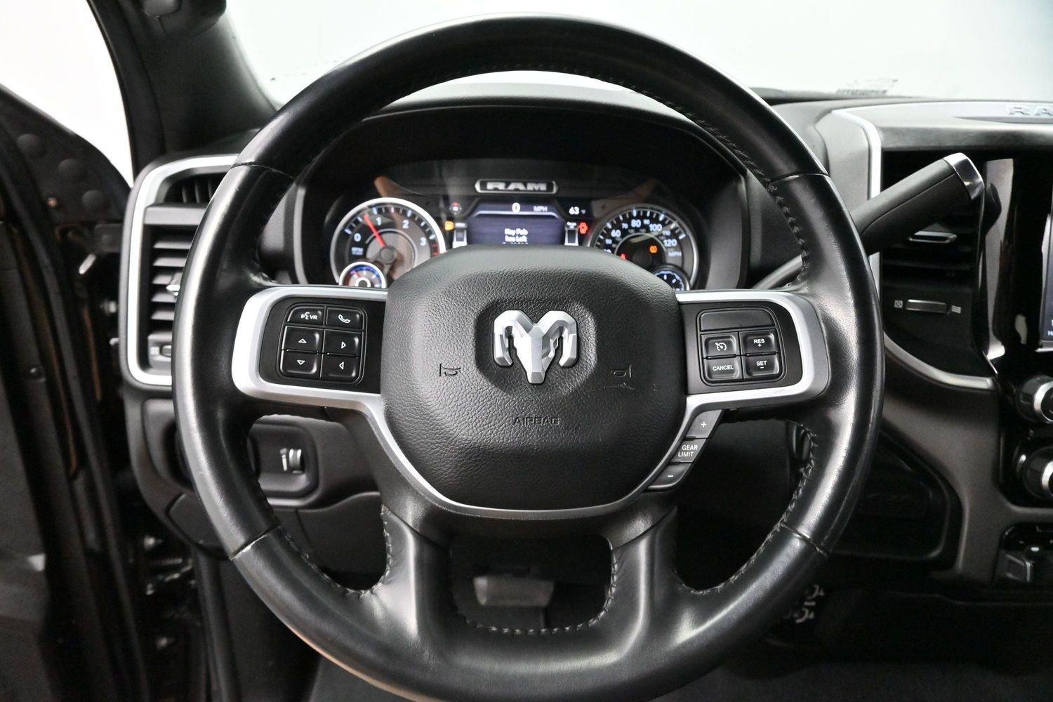 Used 2022 Diamond Black Crystal Pearlcoat Ram Big Horn image 14
