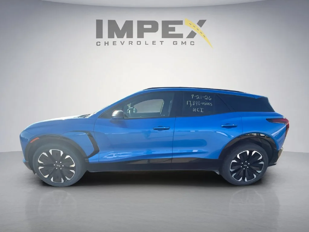 Used 2024 Riptide Blue Metallic Chevrolet RS image 2