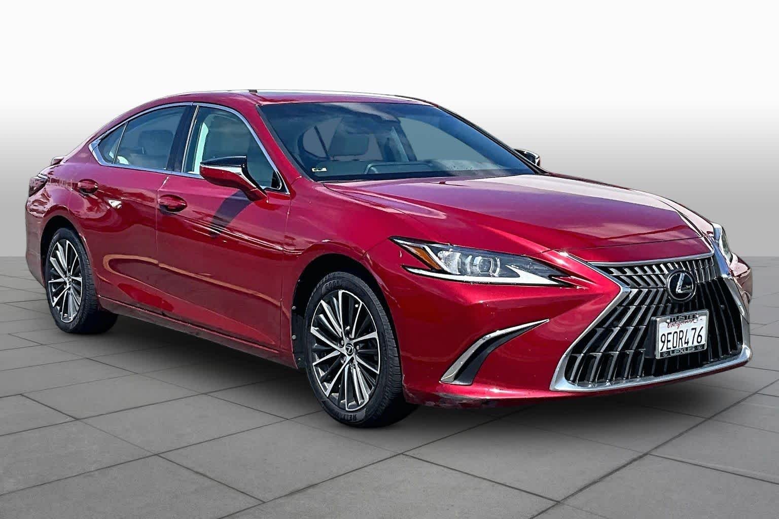 Certified Used 2023 Matador Red Mica Lexus  image 3