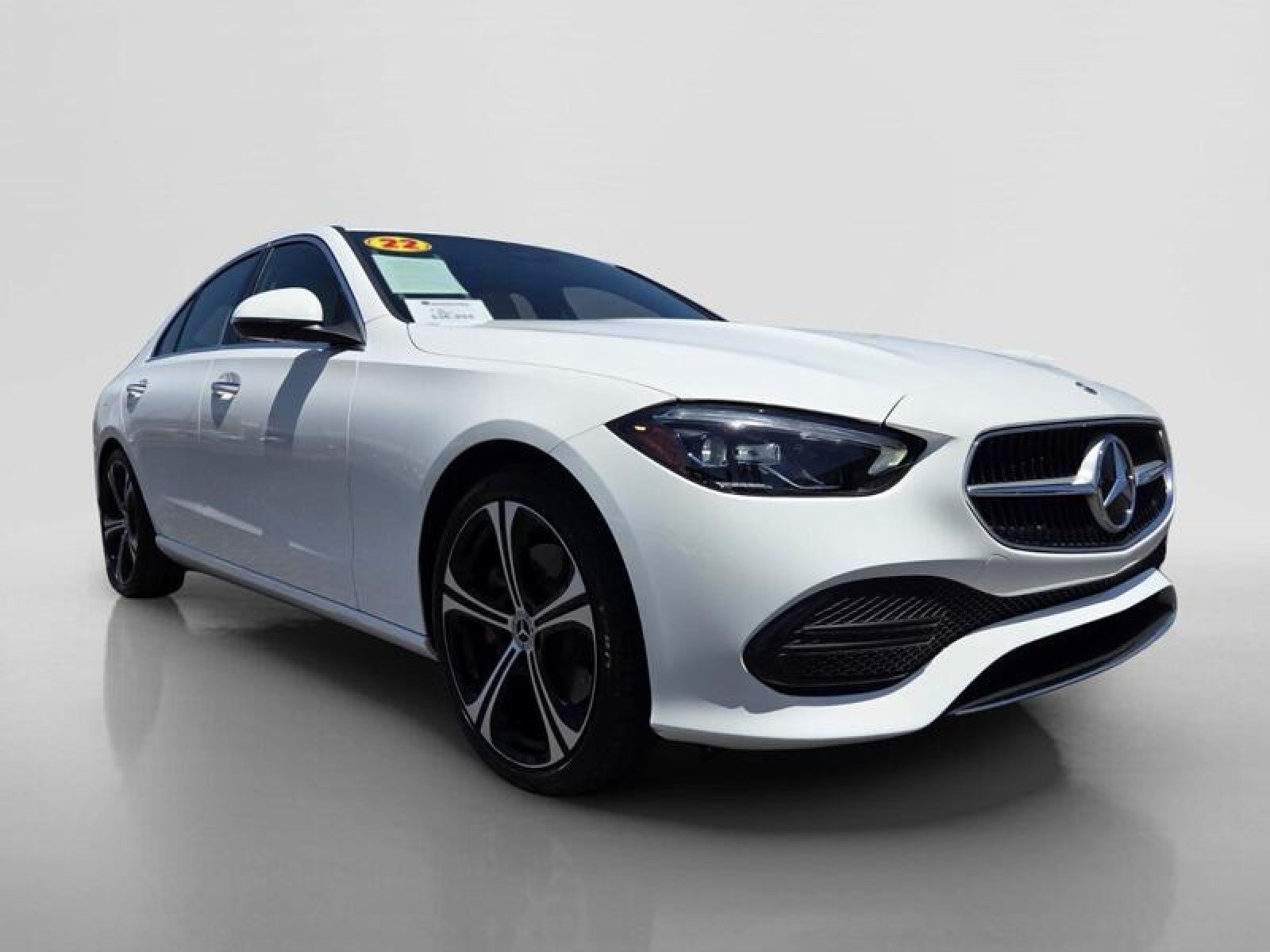 Certified Used 2022 Polar White Mercedes-Benz C 300 image 7