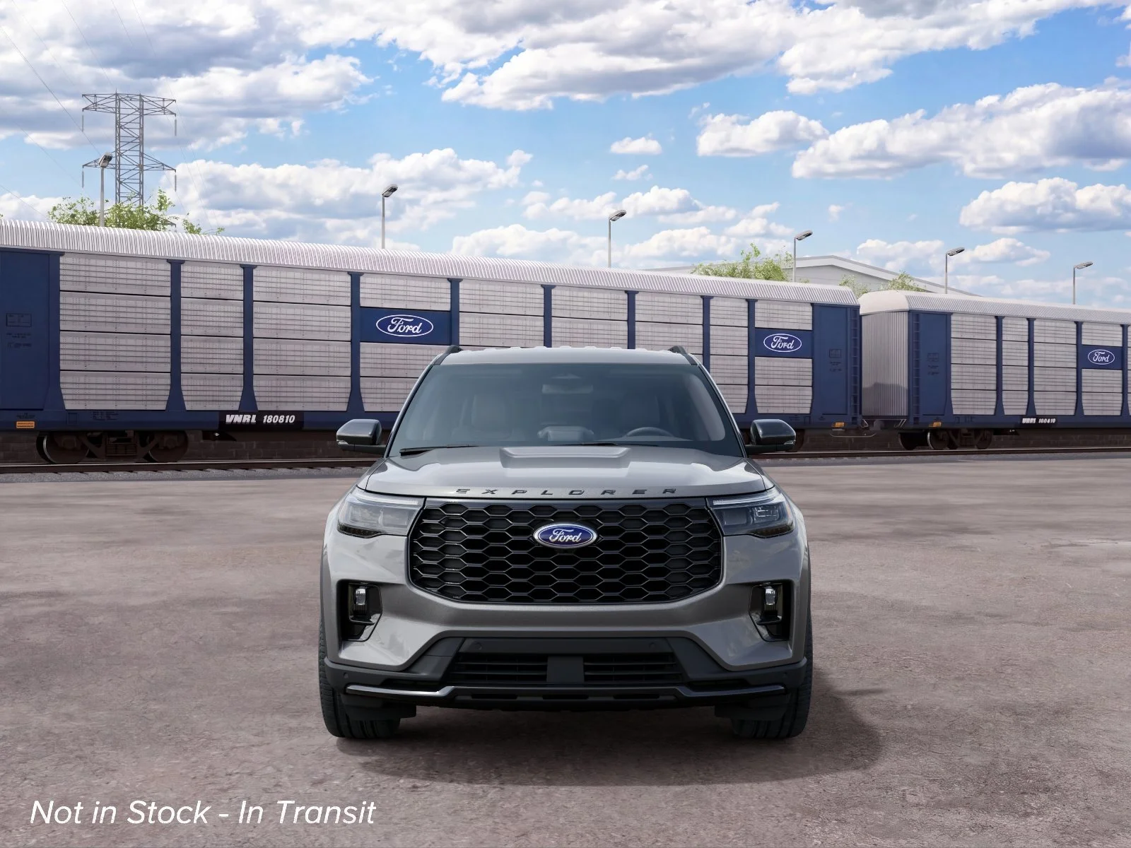 New 2027 Gray Ford 4DR RWD ST-LINE image 3