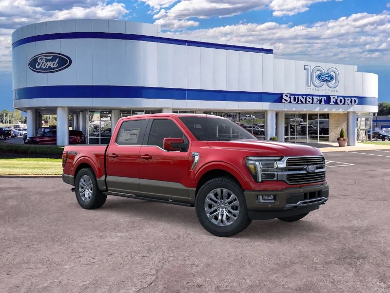 New 2026 Ruby Red Metallic Tinted Clearcoat Ford King Ranch image 7
