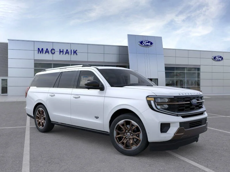 New 2026 Star White Metallic Tri-Coat Ford MAX King Ranch® image 7