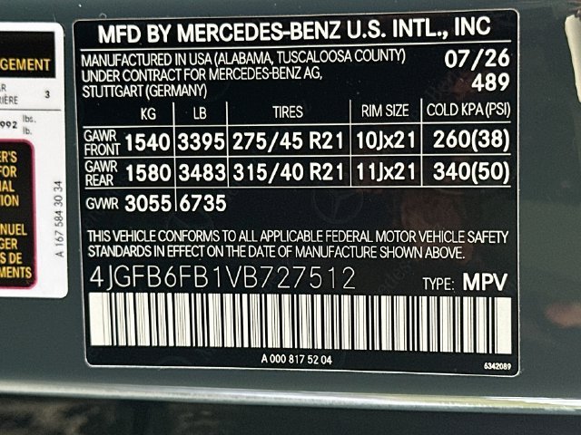 New 2027 Dark Petrol Mercedes-Benz GLE 450 image 60