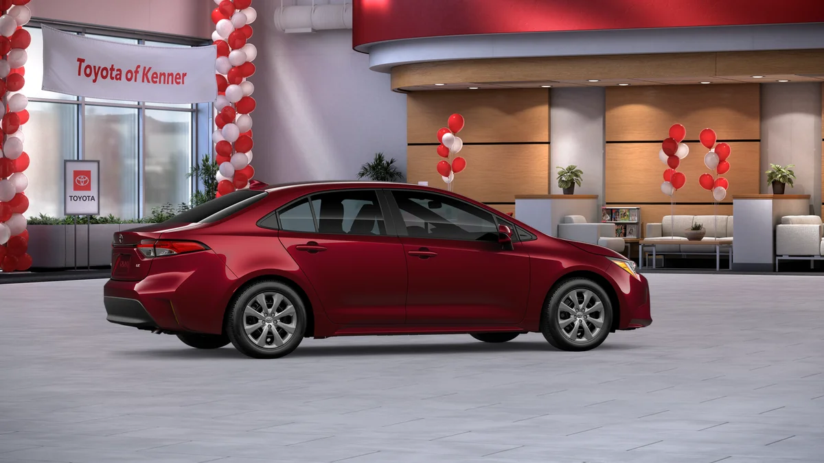 New 2026 Ruby Flare Pearl Toyota LE image 11