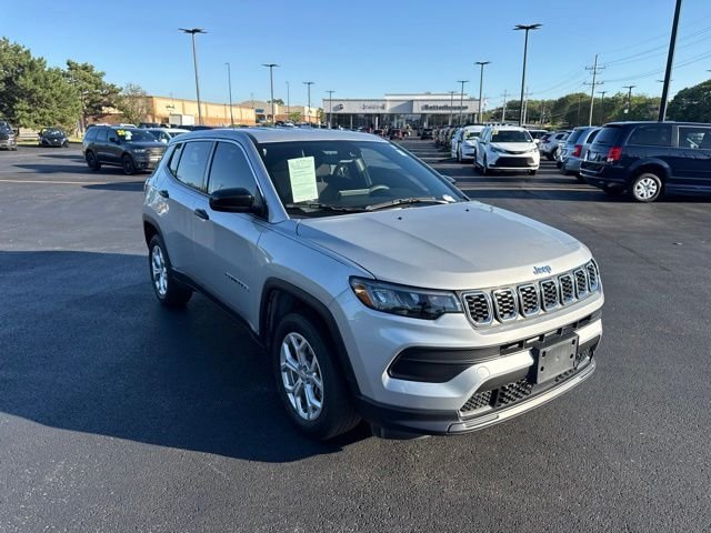 Certified Used 2024 Silver Jeep Sport image 6
