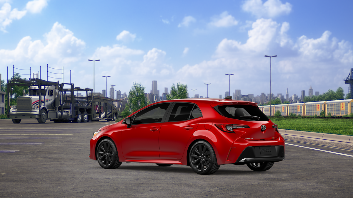 New 2027 Finish Line Red Toyota XSE image 6