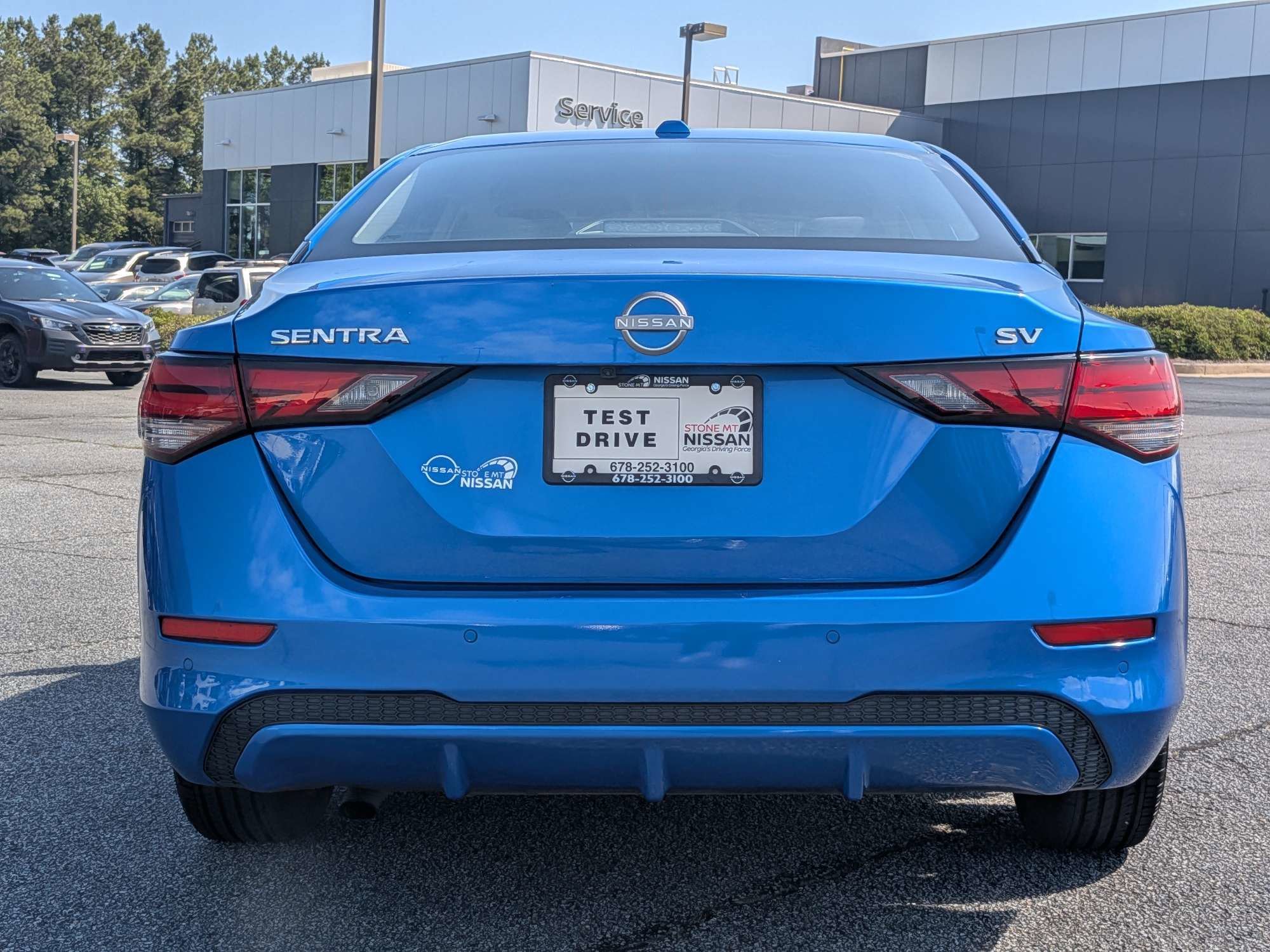 Used 2024 Blue Nissan SV image 4