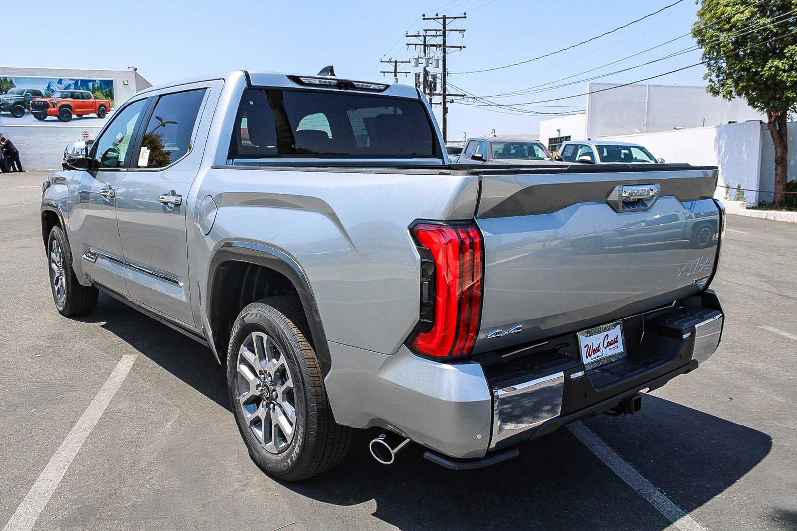 New 2026 Celestial Silver Metallic Toyota Tundra 1794 Edition image 8