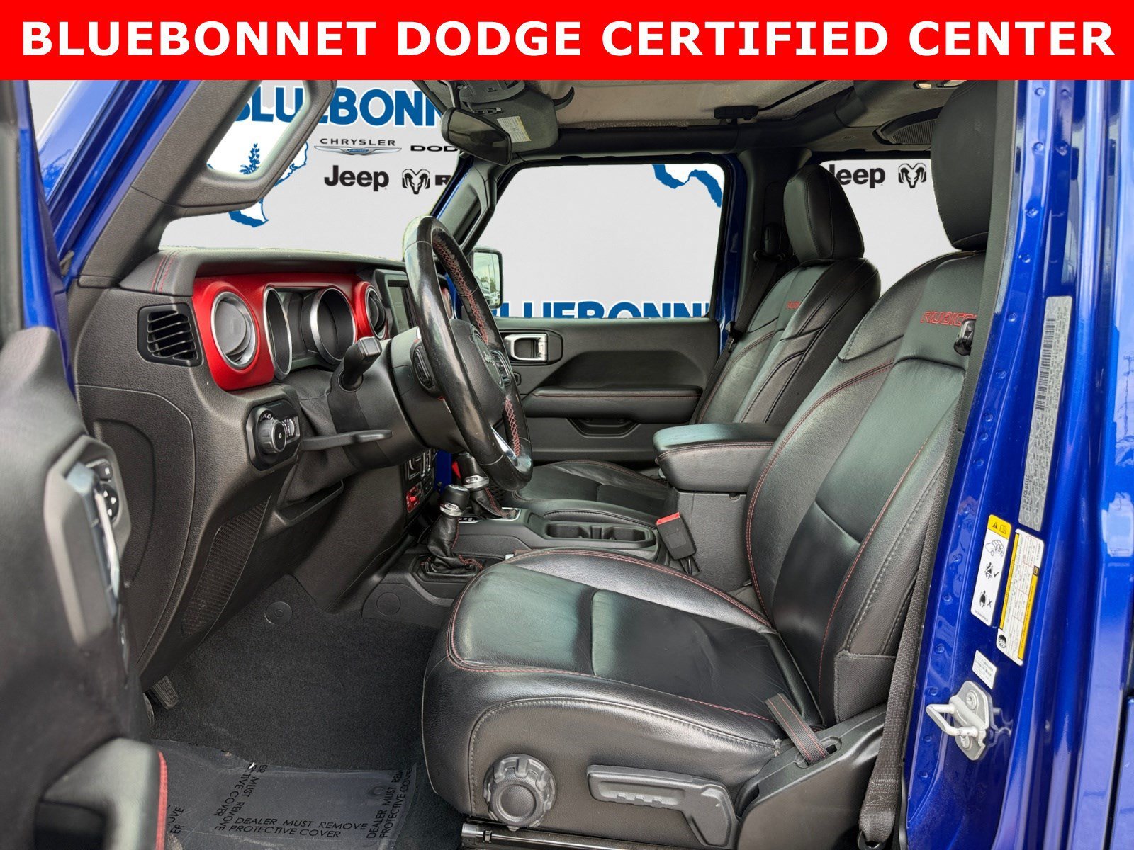Certified Used 2020 Ocean Blue Metallic Clearcoat Jeep Rubicon image 11