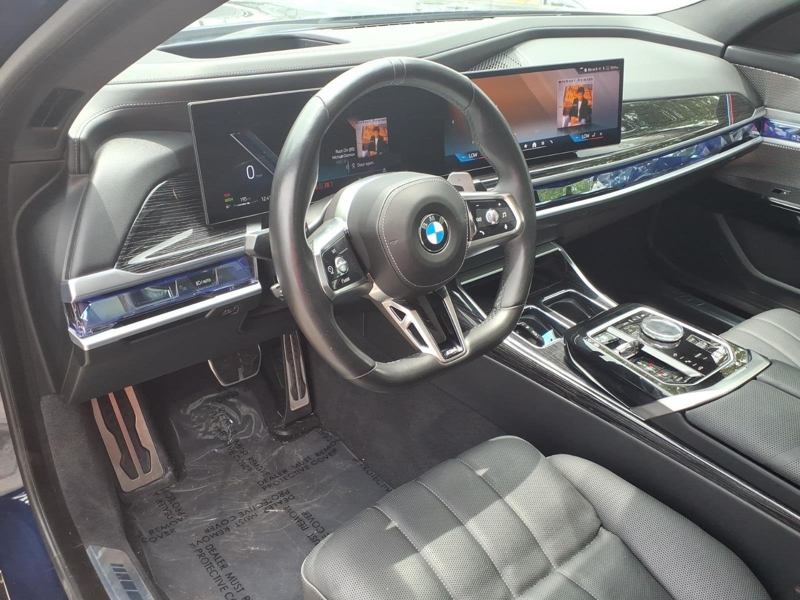 Used 2024 Tanzanite Blue II Metallic BMW 760i xDrive image 26
