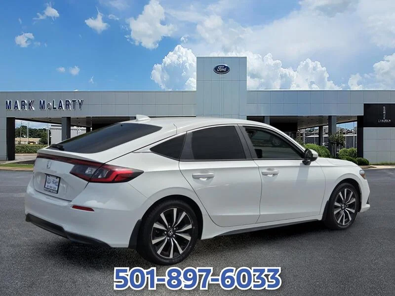 Used 2023 Platinum White Pearl Honda EX-L CVT image 5