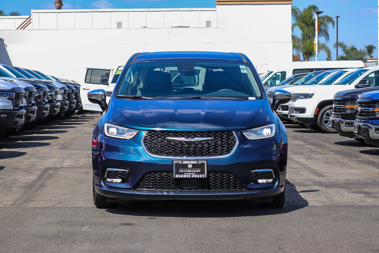 Used 2023 Fathom Blue Pearlcoat Chrysler Hybrid Limited image 2