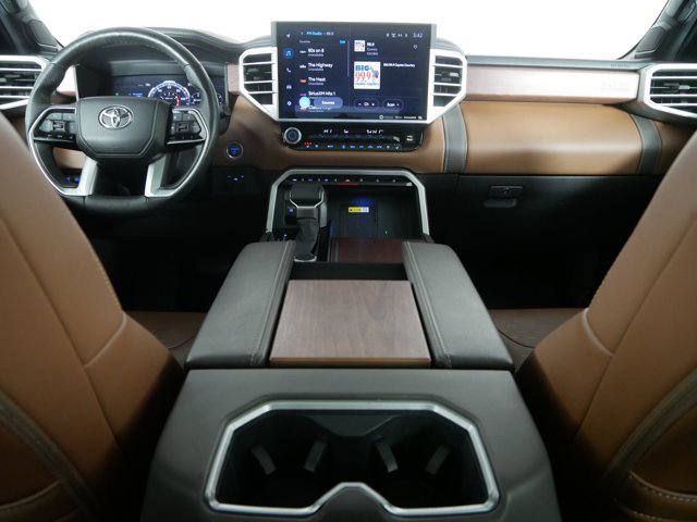 Used 2022 Magnetic Gray Metallic Toyota Crew Cab 1794 Edition Hybrid image 16