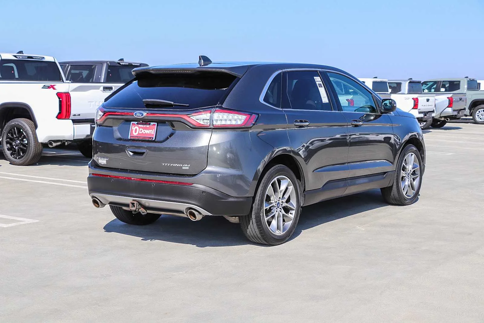 Used 2016 Magnetic Metallic Ford Titanium image 6