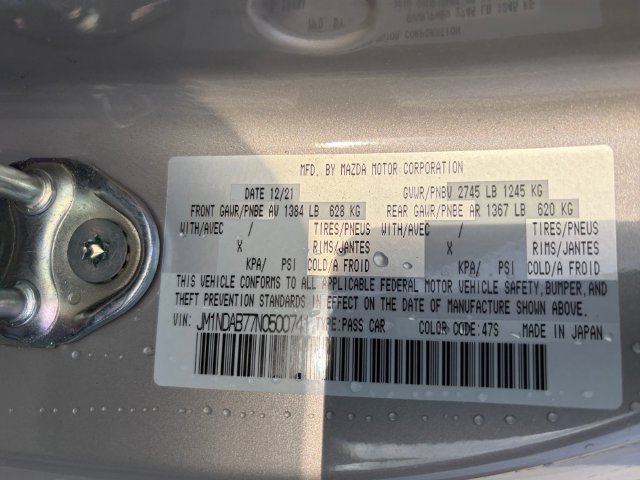 Used 2022 Silver Mazda Sport image 25