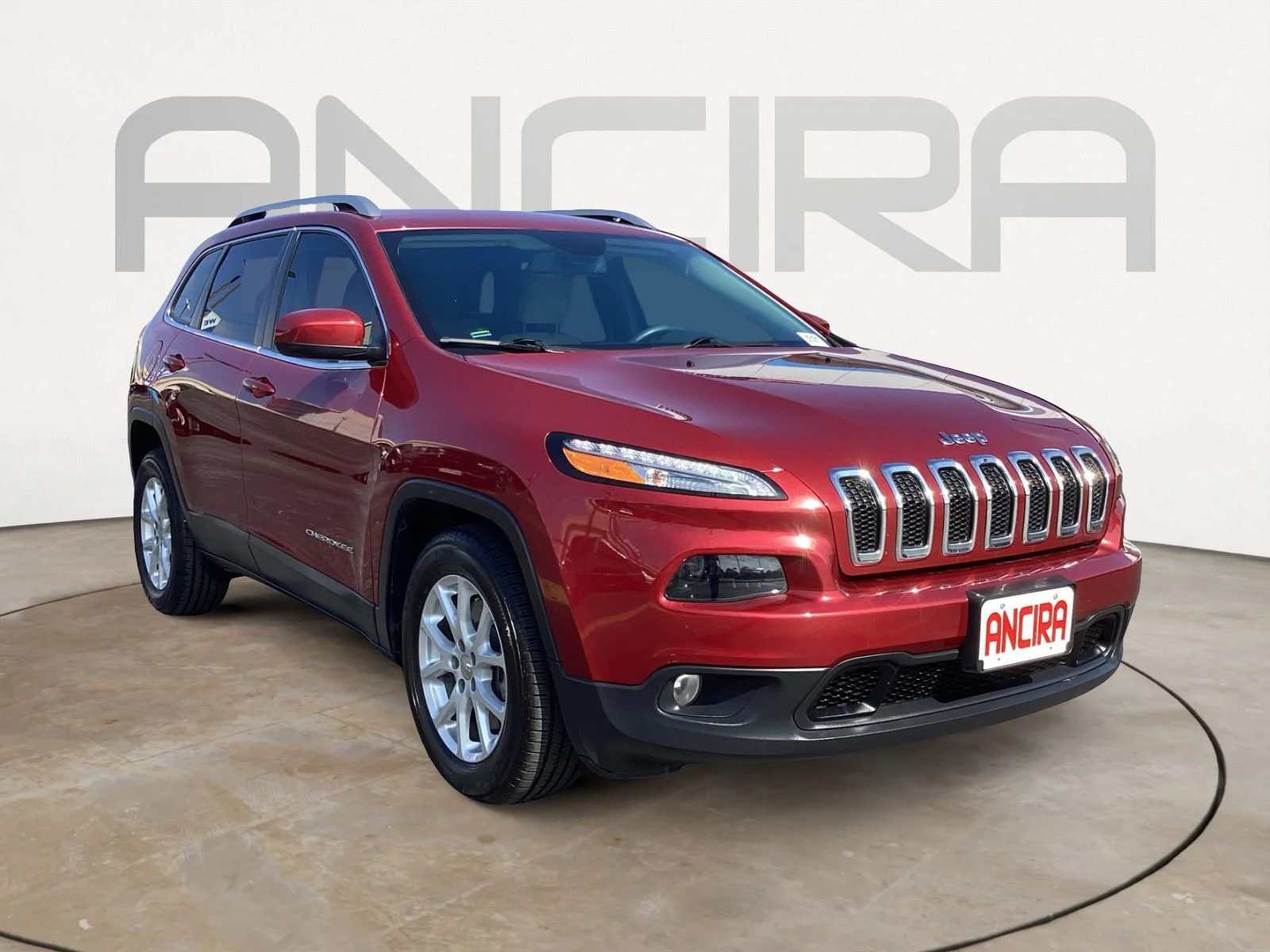 Certified Used 2017 Deep Cherry Red Crystal Pearlcoat Jeep Latitude image 7