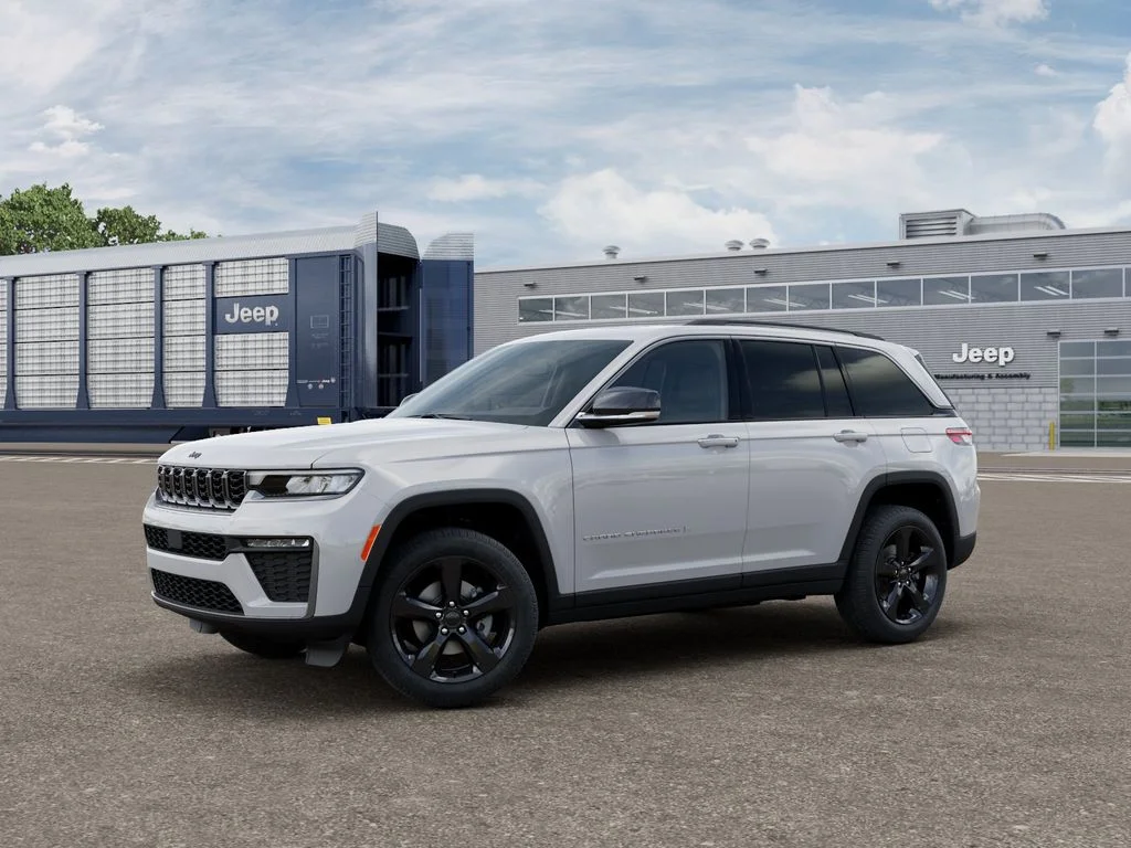 New 2026 Bright White Clear-Coat Exterior Paint Jeep Limited image 2