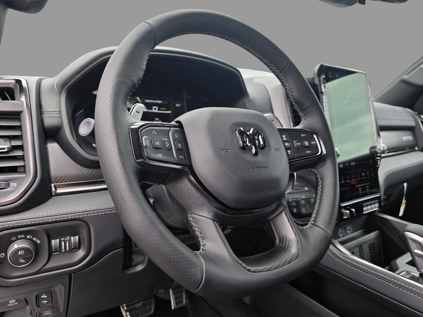 Used 2024 Diamond Black Crystal Pearlcoat Ram Warlock image 10