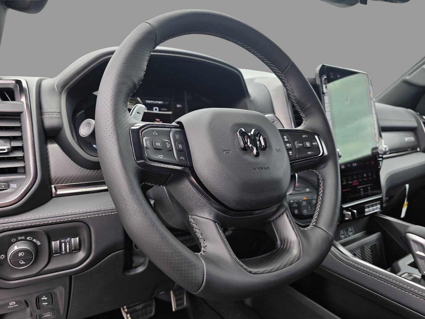 Used 2024 Diamond Black Crystal Pearlcoat Ram Warlock image 10