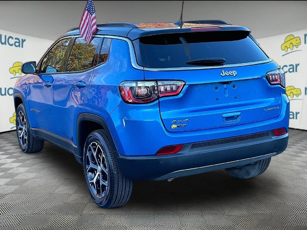 Used 2024 Blue Jeep Limited image 4