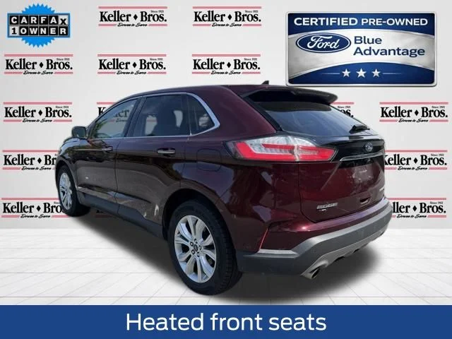 Used 2020 Red Ford Titanium image 5