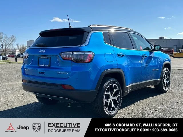 Used 2024 Blue Jeep Limited image 2