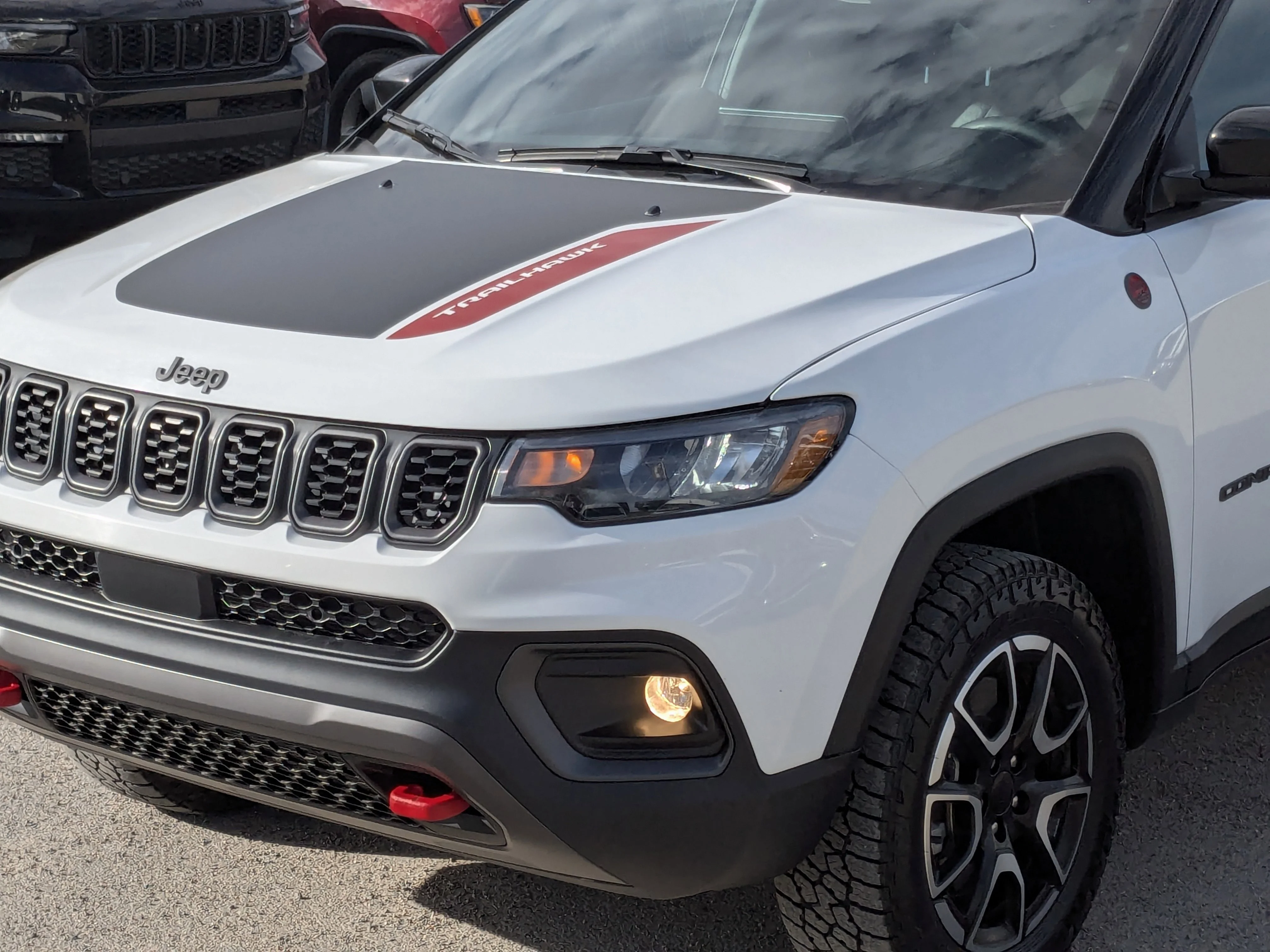 Used 2024 Black Jeep Trailhawk - Sun & Sound Group - Dual Pane Sunroof - Leather - NAV & More image 10