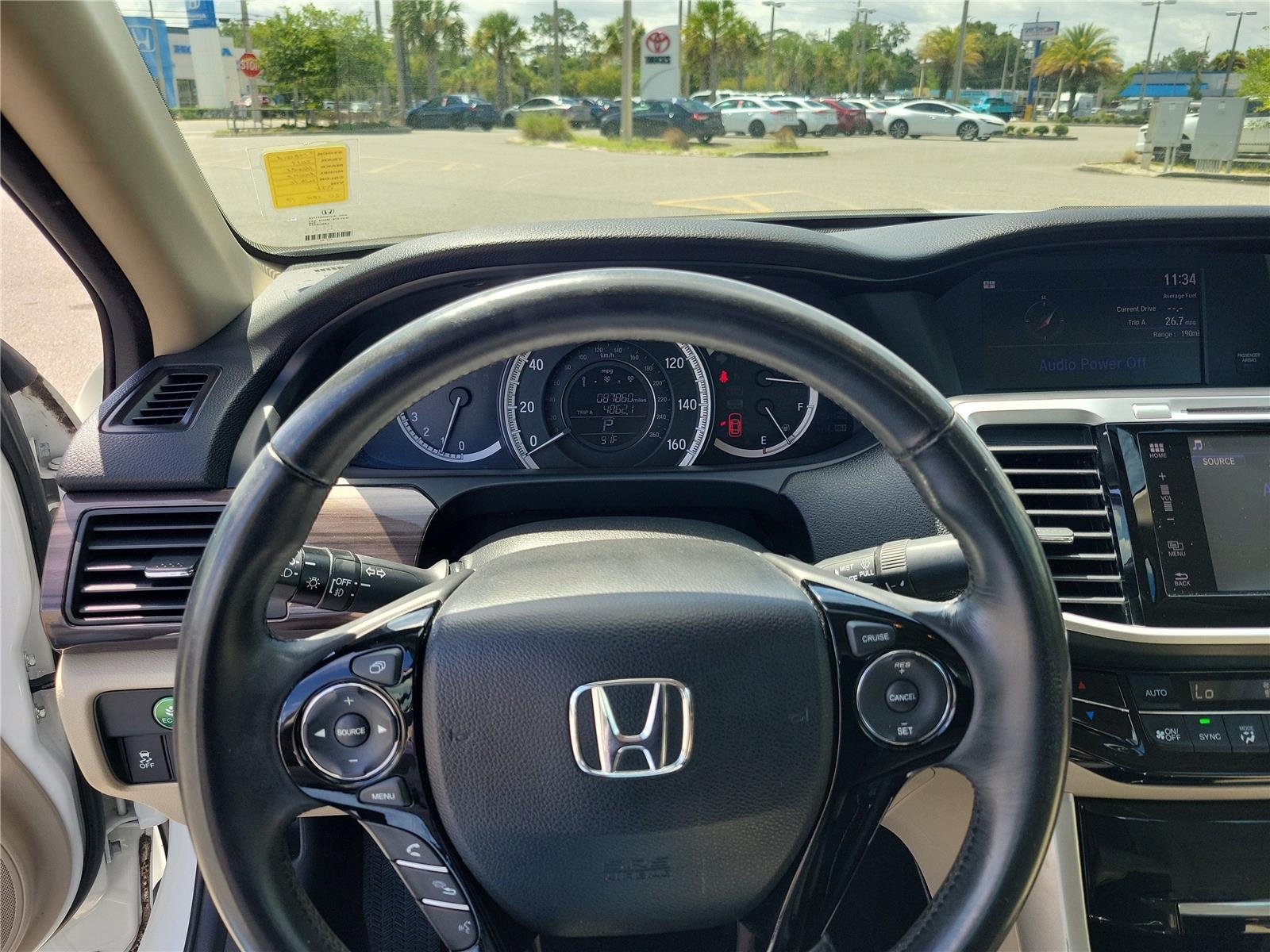 Used 2017 White Orchid Pearl Honda EX-L image 23