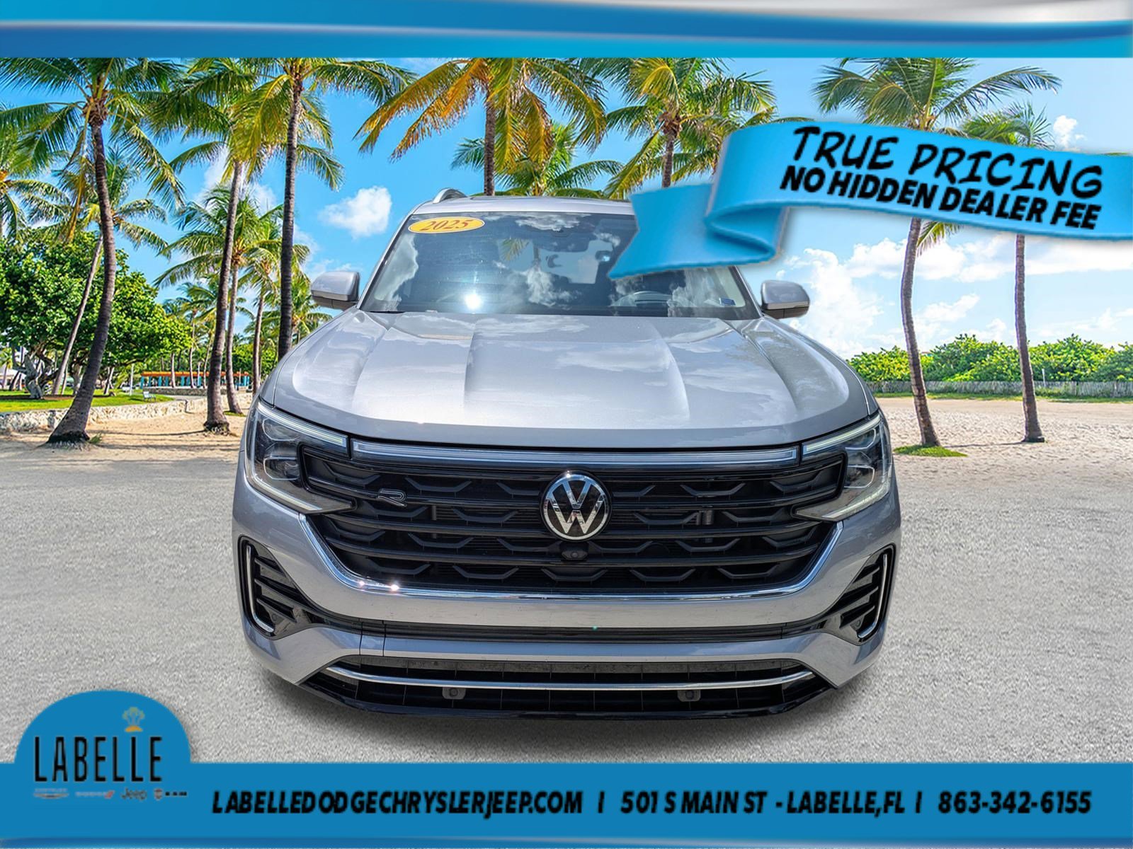 Used 2025 Silver Volkswagen 2.0T SEL Premium R-Line image 9