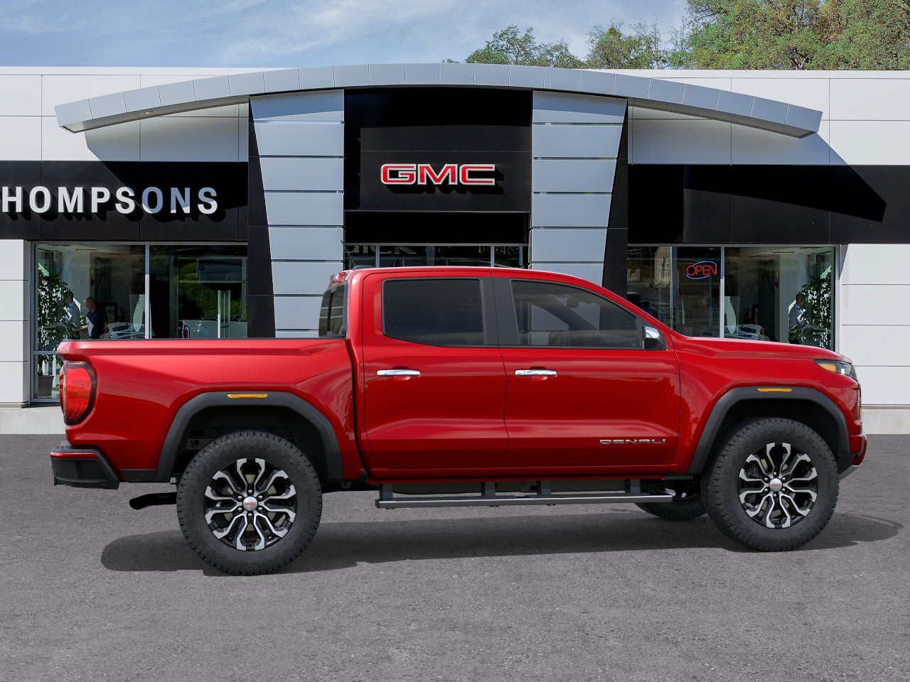 New 2026 Volcanic Red Tintcoat GMC Denali image 3