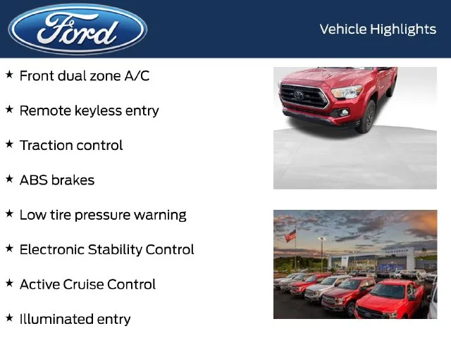 Used 2021 Red Toyota SR5 image 5