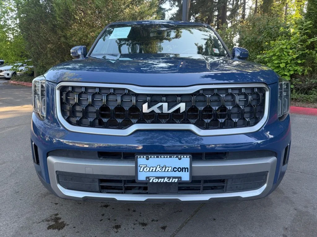 Used 2023 Midnight Lake Blue Kia EX X-Line image 8