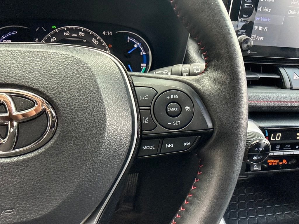 Used 2022 Midnight Black Metallic Toyota SE image 12