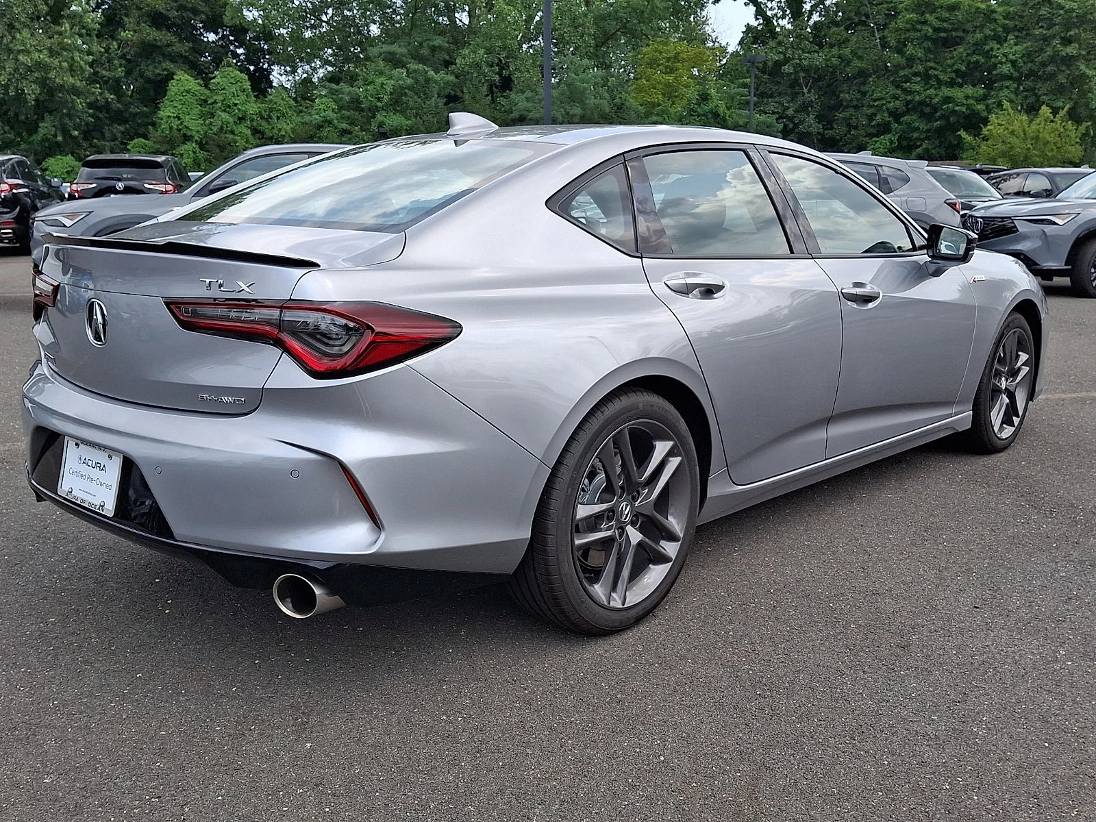 Certified Used 2025 Lunar Silver Metallic Acura SH-AWD A-SPEC image 36