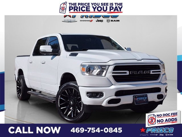 Used 2019 White Ram Big Horn/Lone Star image 1
