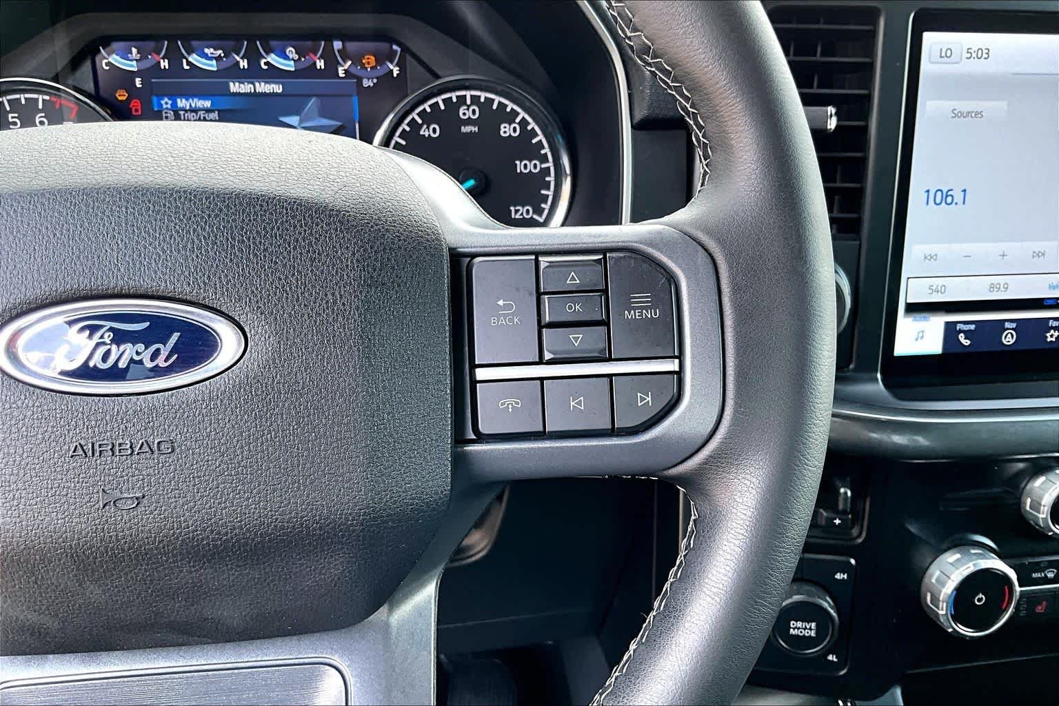 Used 2023 Carbonized Gray Metallic Ford XLT image 25