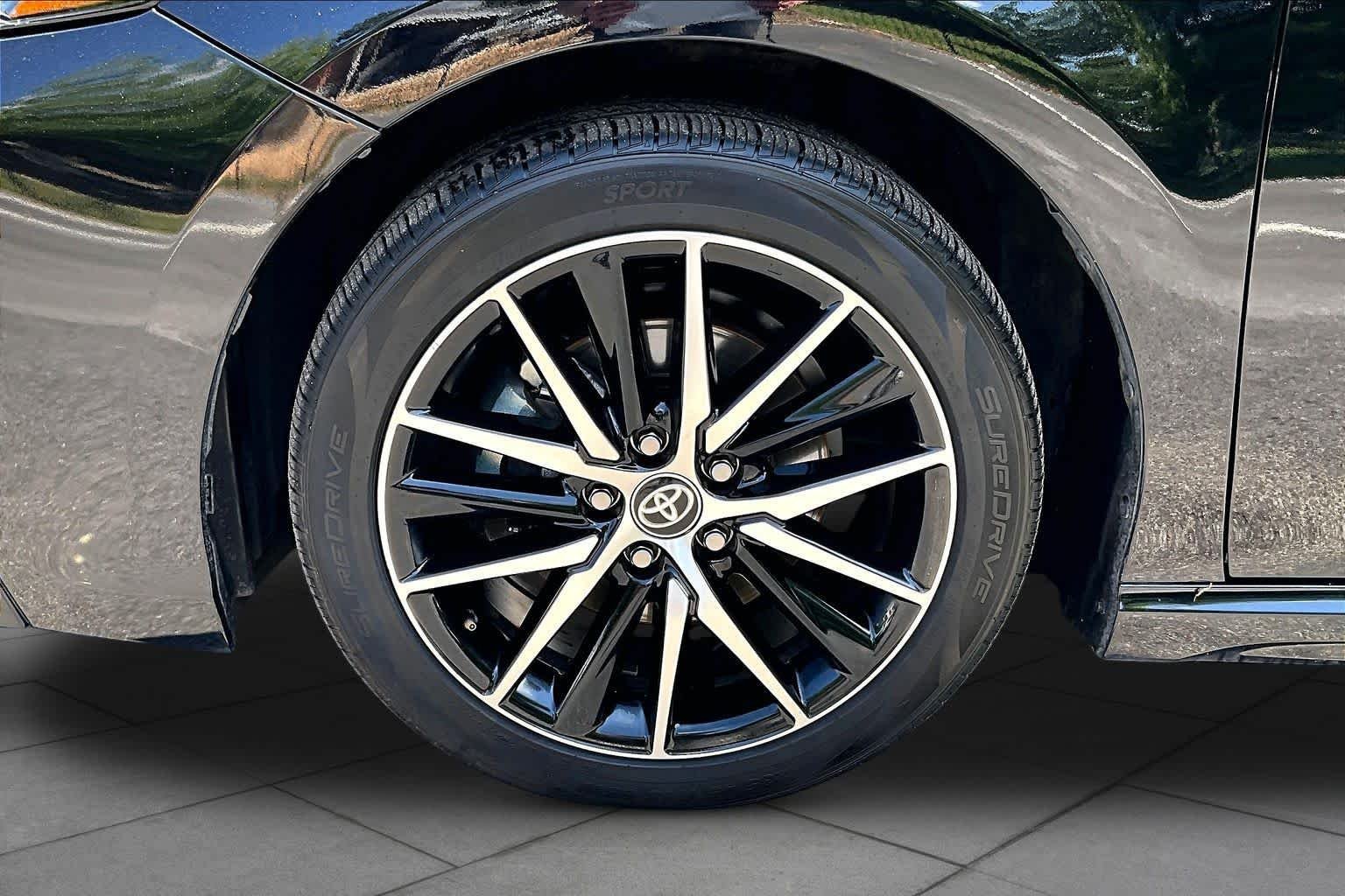 Used 2024 Midnight Black Metallic Toyota SE image 11