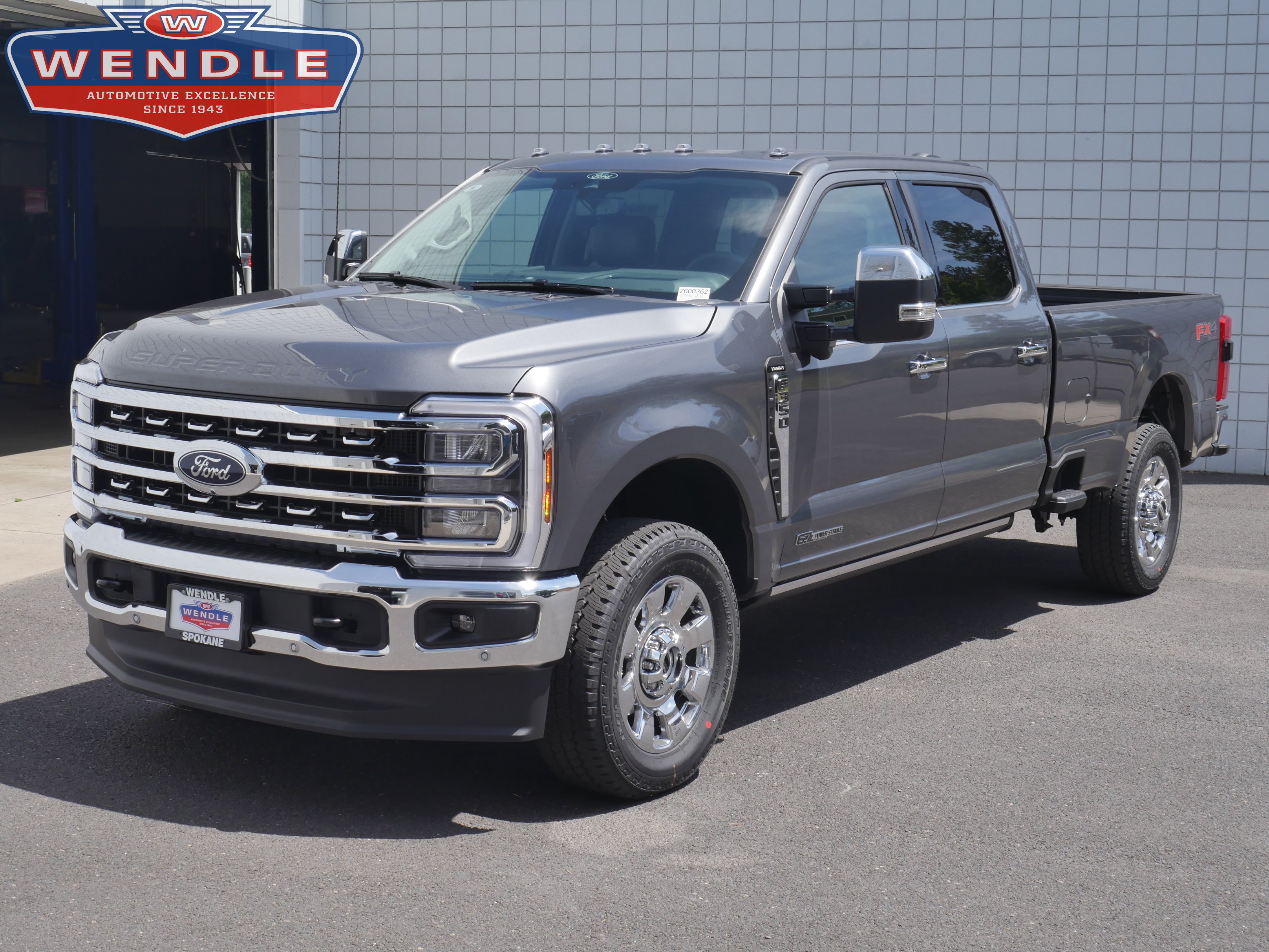 New 2026 Carbonized Gray Metallic Ford F-350® Lariat® image 1