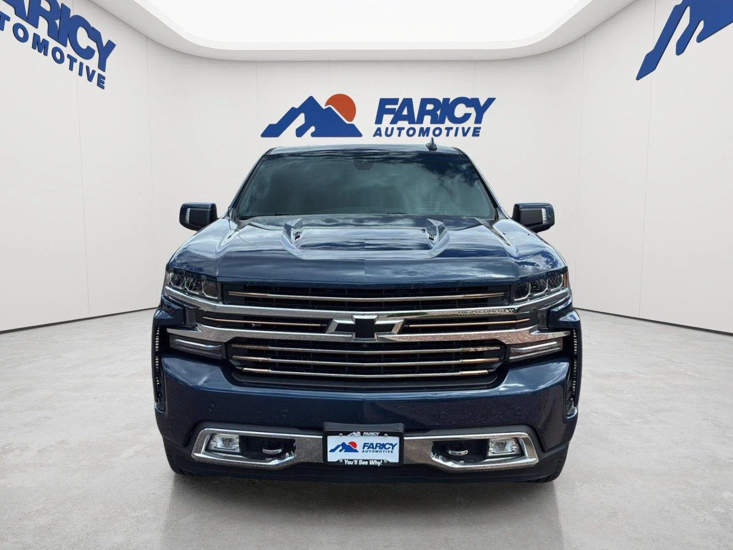 Used 2020 Northsky Blue Metallic Chevrolet High Country image 13