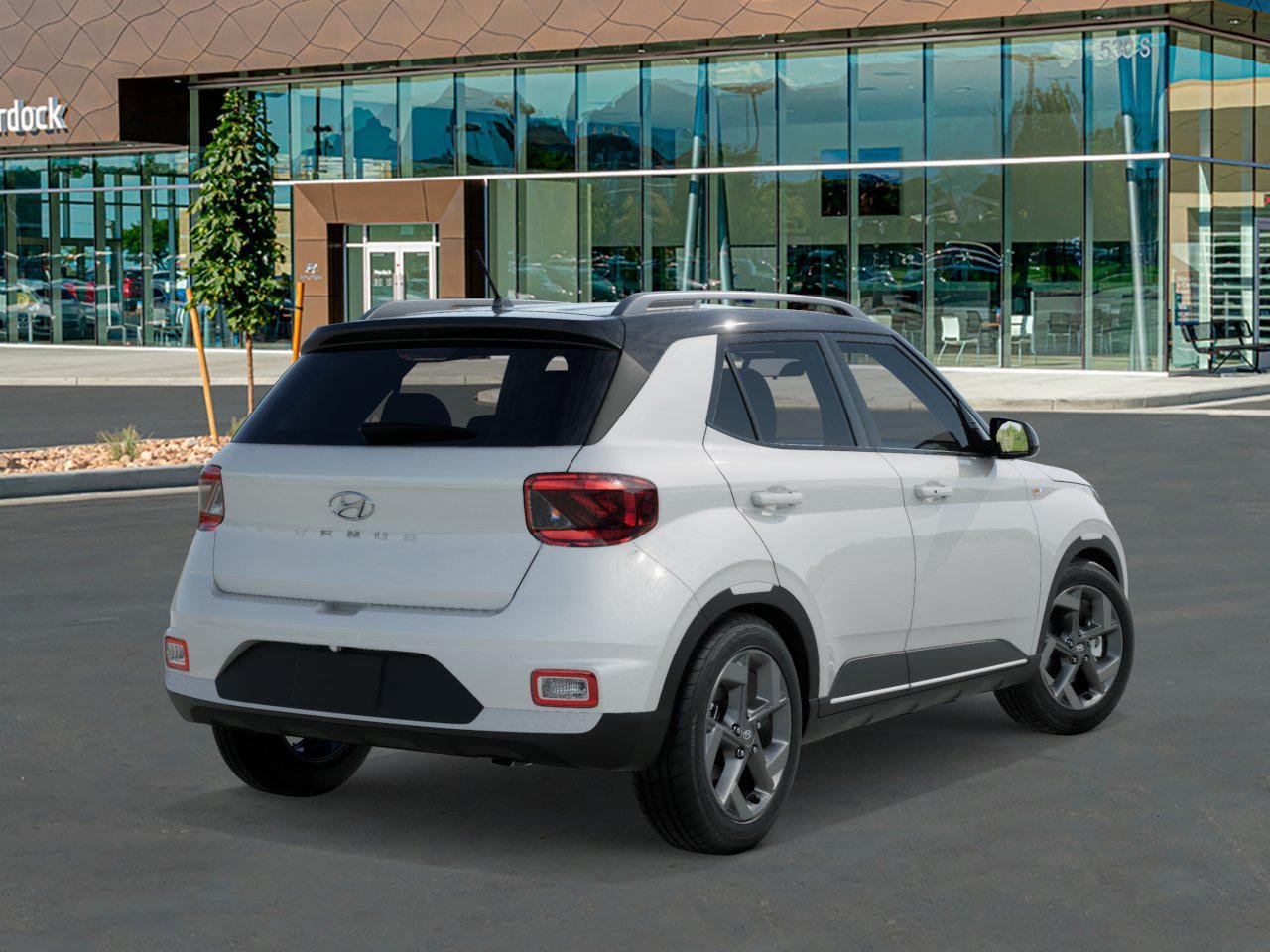 New 2026 Lunar White w/Black Roof Hyundai SEL w/Two-Tone Roof image 4
